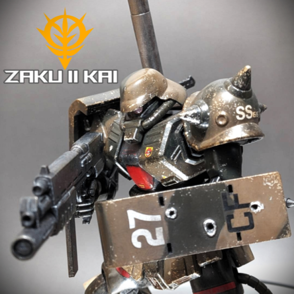 HG 1/144 ザクII改 全塗装