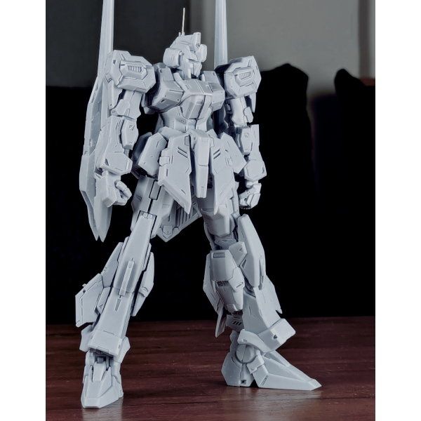 ということで、並列制作のゼロくんもテストプリントでけた。かっこいいな、こいつ。なんでガンプラ出ないんだろうw百式と並べると、ガワは全然違うのに、内骨格は共通してるのが雰囲気で伝わる感じする（YESッ狙い通りッ！！）。パラレル世界なクワトロ機同士なので、開発系譜的な繋がりはないんだけどね。（3枚目）