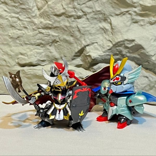闇騎士ガンダムMk-II（やみきしガンダムマークツー）VS 円卓の騎士・闇騎士ガンダムMk-II（えんたくのきし・やみきしガンダムマークツー）煌極舞創 – 元祖 SD BB戦士 風騎士 93