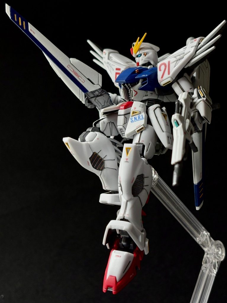 1/144 ガンダムF91 [Gフレーム+HGUC]–8枚目/制作者：nanoi_rev
