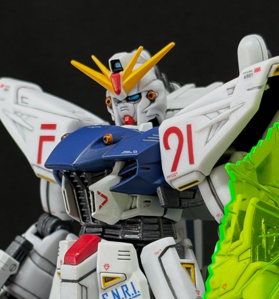 1/144 ガンダムF91 [Gフレーム+HGUC]
