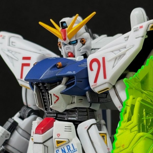 1/144 ガンダムF91 [Gフレーム+HGUC]
