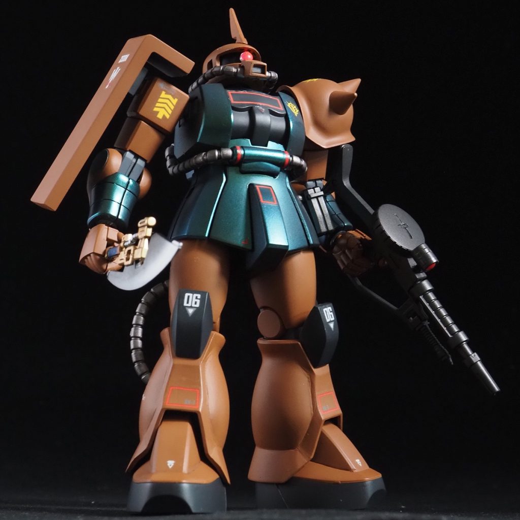HGUC ザクII FS型（ガルマ・ザビ専用機）–8枚目/制作者：navi-create