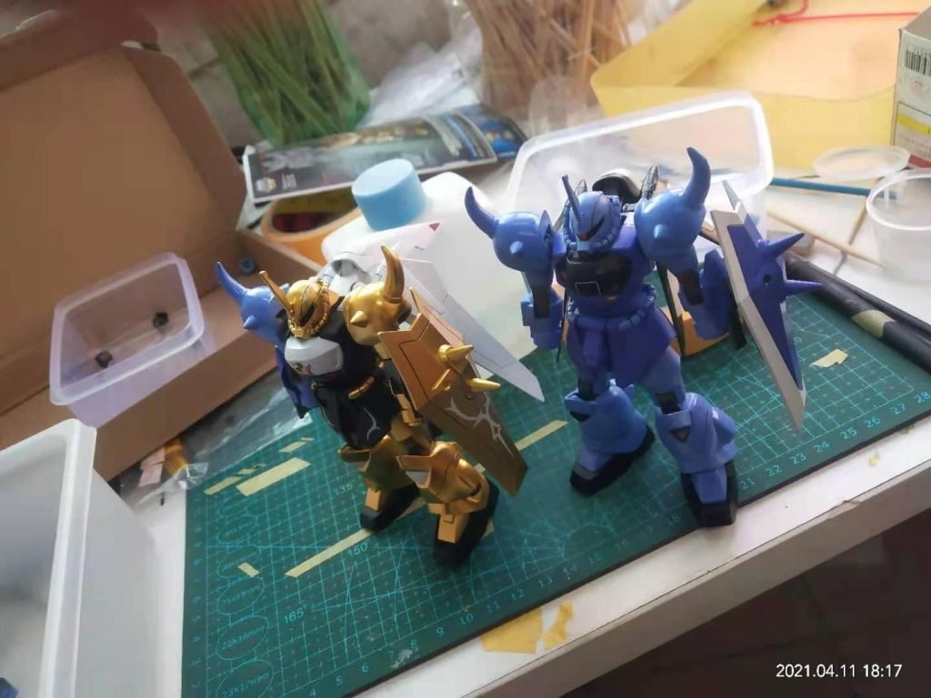 HG•アスランとメイリン逃亡用•グフイグナイテッド–9枚目/制作者：risuisei