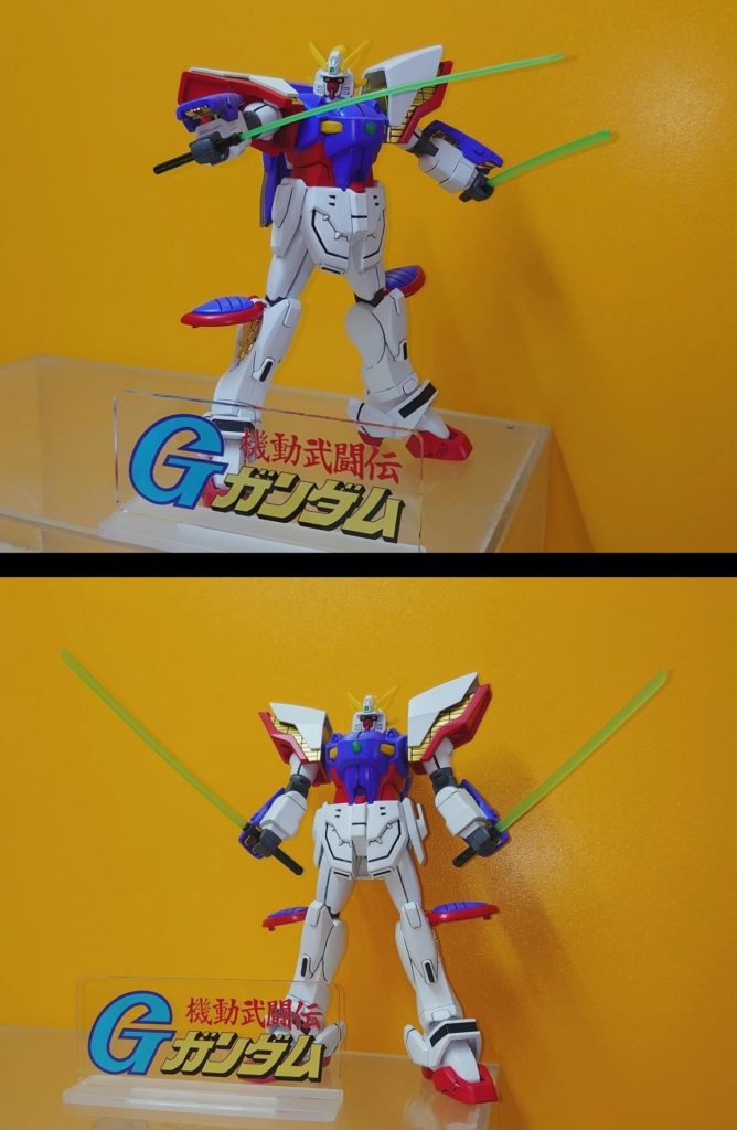MFS•1/100•シャイニングガンダム–2枚目/制作者：risuisei