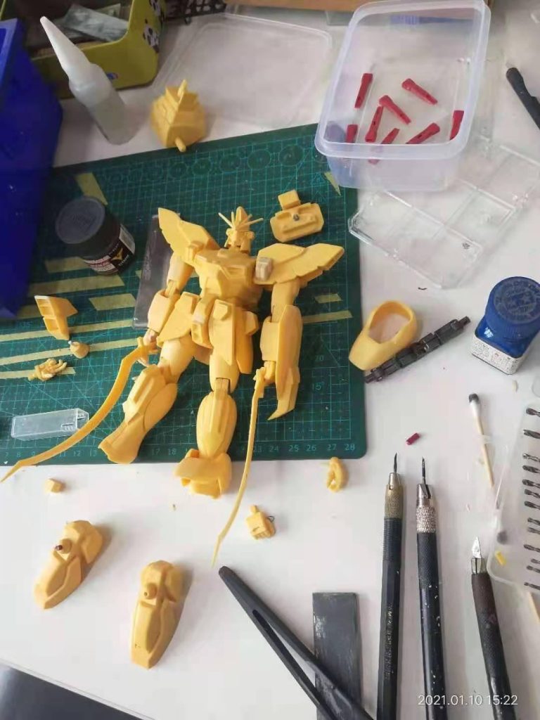 GK•1/100•ガンダムサンドロック•宇宙型/ゼロシステム–9枚目/制作者：risuisei