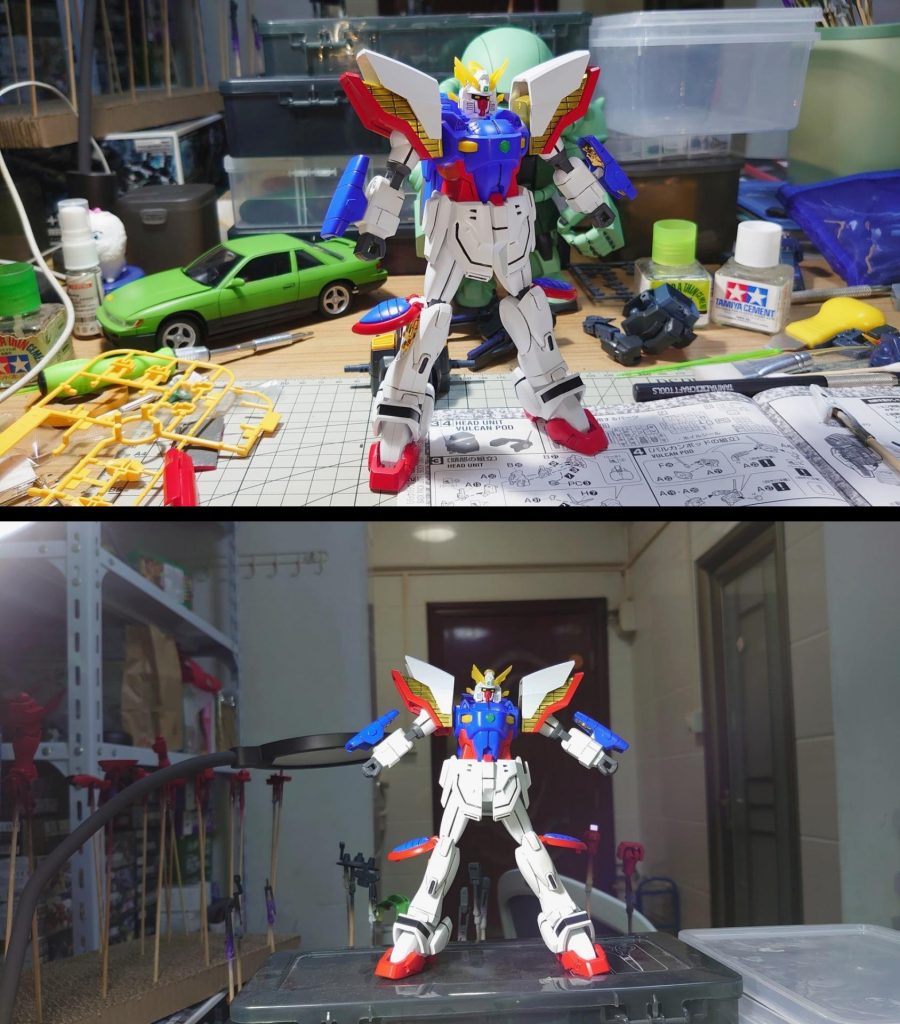 MFS•1/100•シャイニングガンダム–8枚目/制作者：risuisei